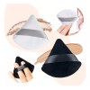 Veraly Set Esponjas Puffs Blender Polvo Triángulo Maquillaje F