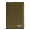 Coach Men's Card Wallet in Natural Grain Leather, Olive