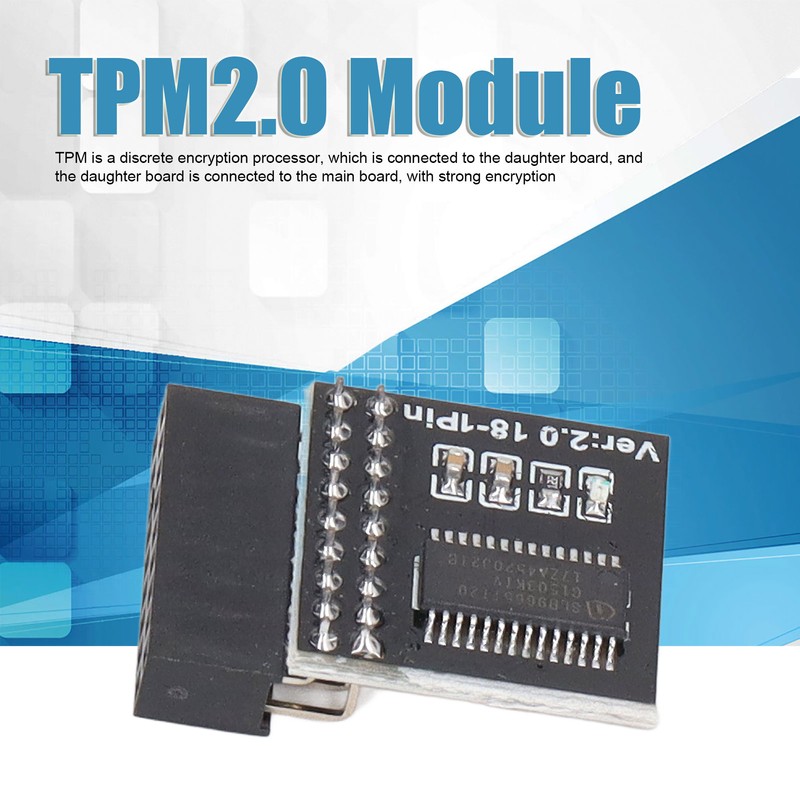 TPM2.0 Security Module 18pin for ASROCK Motherboard LPC Card for
