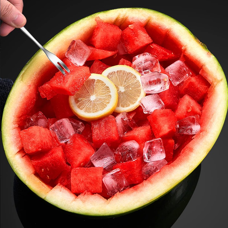 Shoxil Watermelon Cutter Slicer Cut Watermelon Into Cubes Knife Melon