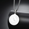 RINTOLER Bible Verse Serenity Prayer Necklace Christian Jewelry Stainless Steel