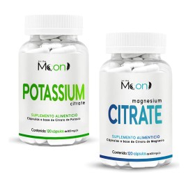 Citrato De Magnesio Y Citrato De Potasio 240caps Tothemoonmx
