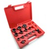 13-in-1 Hollow Punch Set Heavy Duty Gaskets Leather Rubber Hole