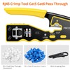Proster RJ45 Crimp Tool Set All-in-one RJ45 Crimping Tool Kit