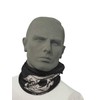 Headloop Microfibre Multifunctional Scarf SKULL AND CROSSBONES Snood Neck Headscarf