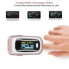 Fingertip Clamp Pulse Oximeter Blood LCD Display Oxygen Saturation Test