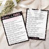 DISTINCTIVS Pink and Black 40th Birthday Game Bundle - Set