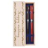 Couples Chopsticks, Kiruya Cherry Blossoms, Unisex Size, Black, Red, Dishwasher