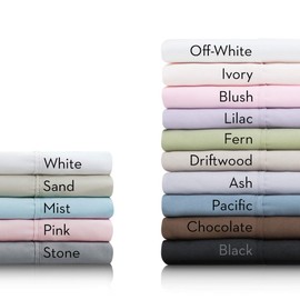 MALOUF Double Brushed Microfiber Super Soft Luxury Bed Sheet Set - Wrinkle Resistant - Queen Size - Driftwood