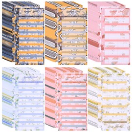 60 Sheets Budget Planner Pages, A6 Budget Sheets, 6-ring Refillable Budget Binder, Money Management Ledger Sheets, Accessories for Office, Home & School Budget Planner （A）