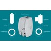 RTPOWER replaceables Coleman Lay-Z-Spa A Coupling Pump and B/C Water