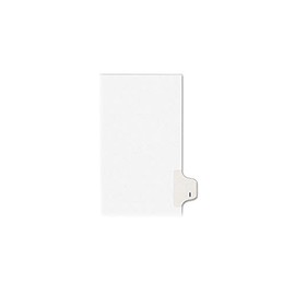 Individual Legal Exhibit Dividers - Avery Style, C