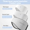 Sleep Mask Eye Mask with Adjustable Headband for Men and