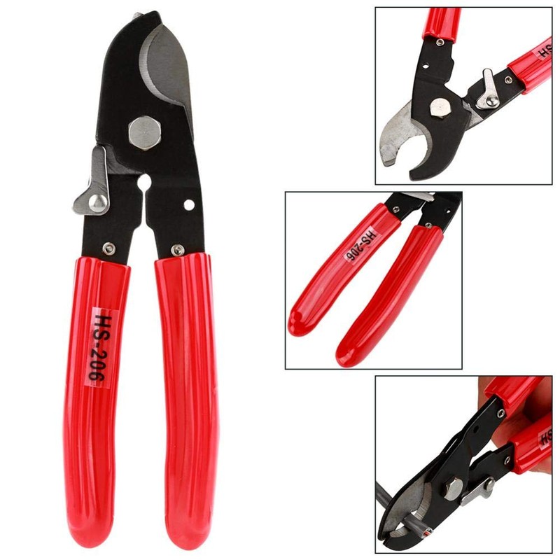 Oumefar HS 206 Aluminum Copper Cable Wire Cutter Tool Steel