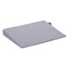 farska 746191 Cotton Pile Slope Cushion Cover Gray