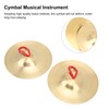 Crash Cymbal Brass Percussion Instrument Pair Teaching Tool Toy for