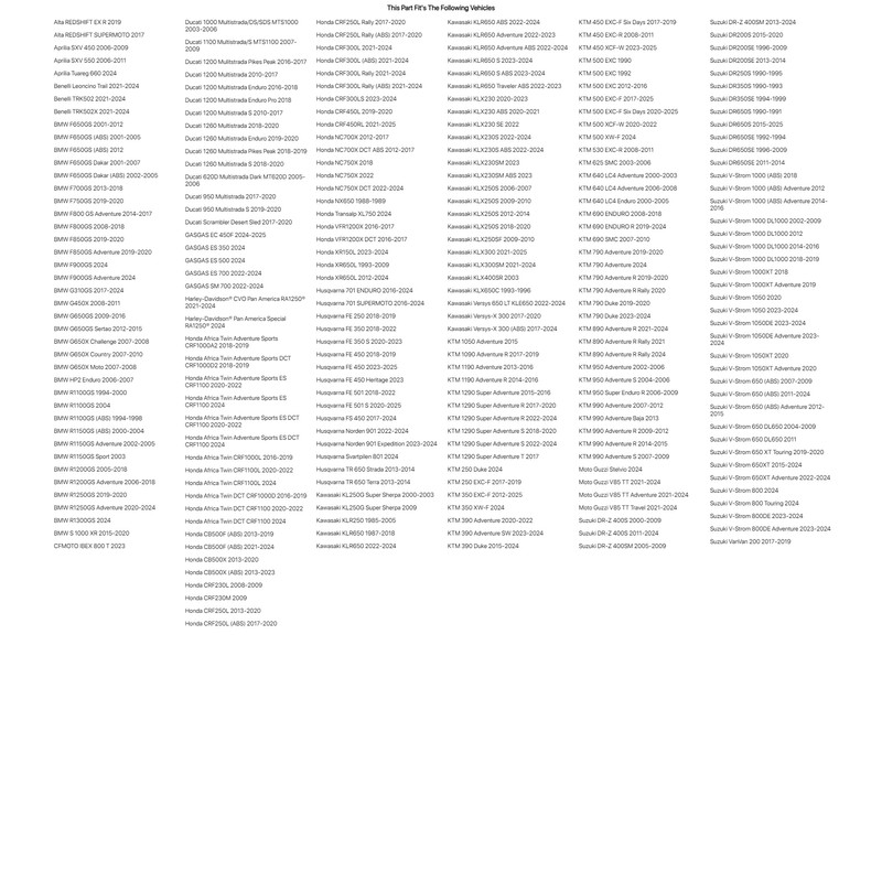 TUSK Olympus Tank Bag Large Black/Tan for KTM 690 Enduro