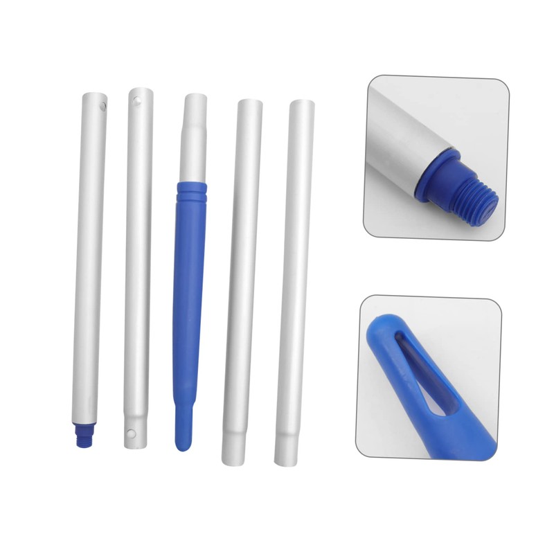 CAXUSD Swimming Pool Cleaning Tool Accessories Durable Pool Pole Sections