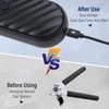 Rechargeable Electric Can Opener, Removable and Replaceable Blade, Smooth Edge,