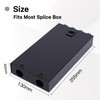 GESD Duplex Fiber Enclosure with 24 Port LC-OS1 Box, LC-OS1
