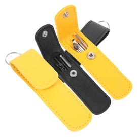 Beaupretty Practical Metal Ear Wax Picker Set 4 Sets of Ear Cleaning Tools Gentle on Ears Non-Slip Grip Compact Design Portable Earwax Removal Kit for Home Use