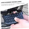 Zerodeko 2Pcs Foldable Backseat Bike Pedals Durable Cycling Rear Wheel