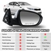 MOFOAP Passenger Side Mirror Compatible with 2011 2012 2013 Kia