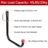 Garage Storage Hooks, 17cm Heavy Duty Wall Hooks for Organizing
