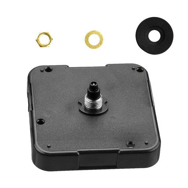 Rumyve Quartz Wall Clock Mechanism Replacement,Non-ticking Wall Micro Clock Movement