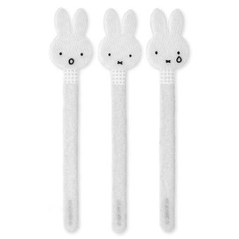 Iup Miffy Cable Tie, Set of 3, Miffy Dick Bruna
