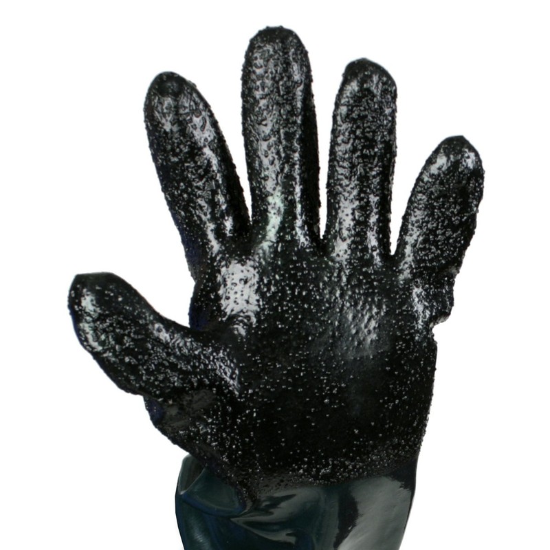 Dragway Tools Rubber Sandblasting Gloves with 8 in. Diameter Opening