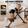 PAPIBLU Ab Machine Ab Trainer - Foldable Abdominal Trainer for