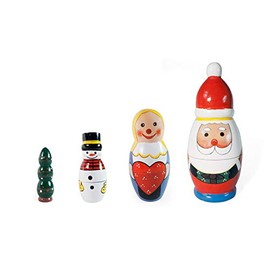 Santa Joshka Nord Christmas Object Ornament Home Decor Matryoshka