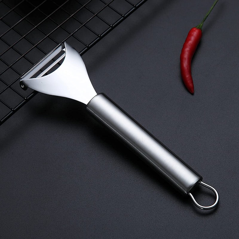 Kyraton Potato Vegetable Peeler, Stainless Steel Apple Fruit Veggie Peeler,