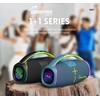 WorryFree Gadgets WFG Wireless Bluetooth Speaker with Carry Handle, Portable