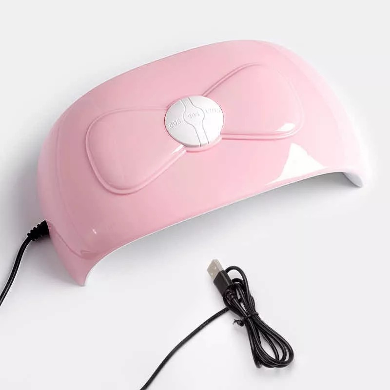 Nail Lamp Lámpara Uv Led Para Uñas 54w Lazo Moño.