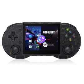 RG353p Retro Handheld Video Game Console 64G/128G/256G 15000/25000/35000 Classic Games Wifi for Android 11 Linux Dual System 3.5 inch IPS Screen Touch Screen Game Console