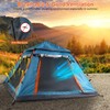 KOCASO Camping Tent 3-4 Person, Family Tents, Waterproof Tent for