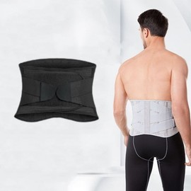 Waist Support Lifting Belt for Exercise & Fitness Black L