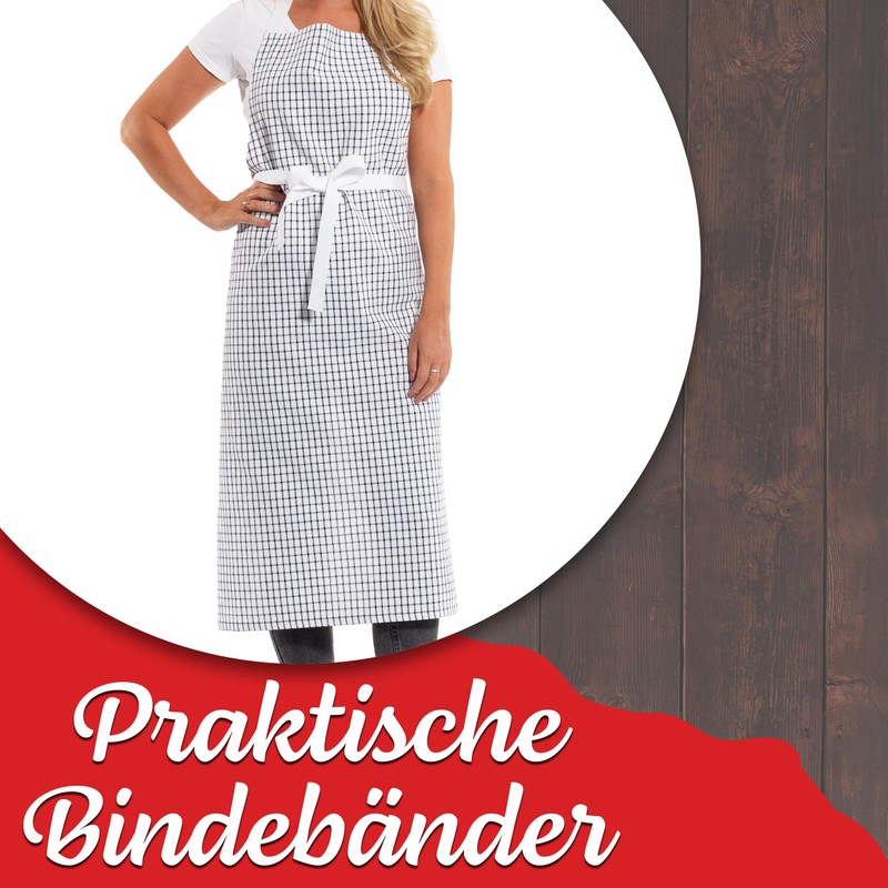 ZOLLNER Cooking Apron 100% Cotton 84 x 100 m 572,