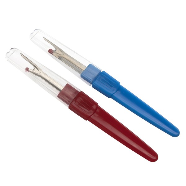Faden & Nadel SEAM RIPPER SEAM RIPPER SEAM RIPPER SET 12cm LONG WITH PROTECTIVE CAP RED &
