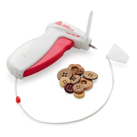 AVERY BUTTONEER RED/White