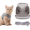 Soft Mesh No Pull Cat Harness and Lead Set for