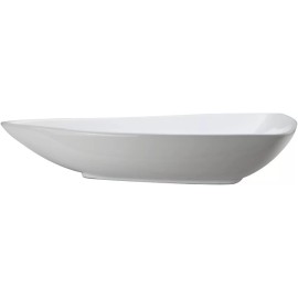 DECOLAV 1449-CWH Triangular Vessel Lavatory Sink- White