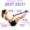 Pedal Resistance Band with Handles for Full-Body Home Workout –