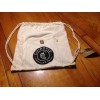Canvas Chipotle Mexican Grill- Natural Canvas Cinch Bag-Bnwt