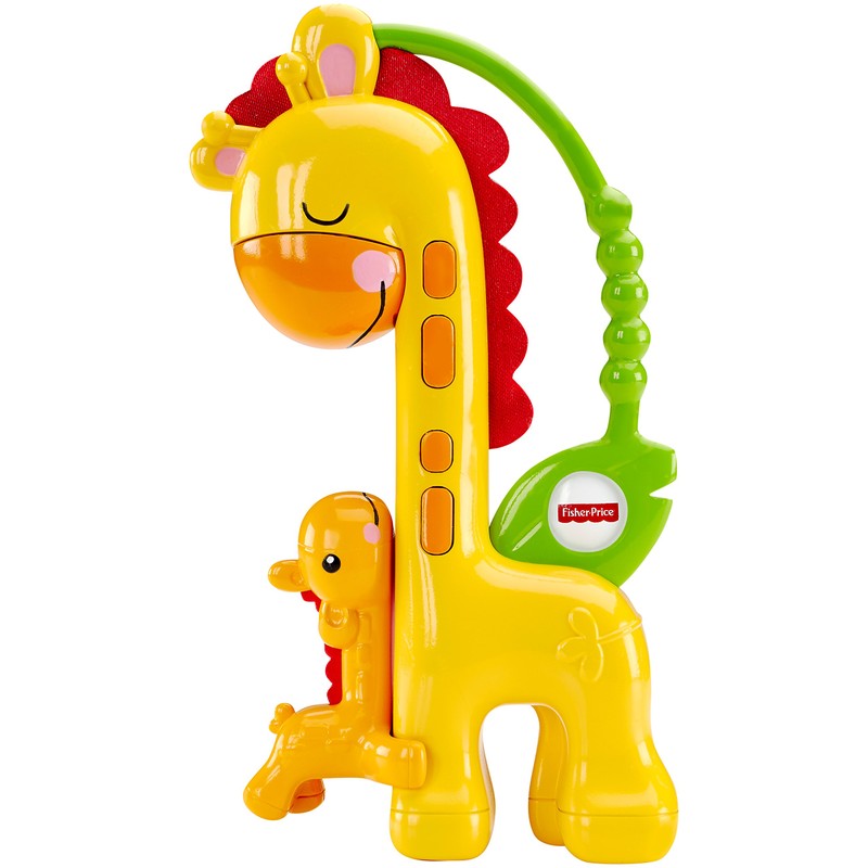 Mattel Fisher-Price CGR92 - Giraffen-Mami und Baby, Babyspielzeug