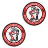 Remember Kids You Kill Will Electricity Funny Tactical Flag Patch