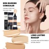 Concealer Full Coverage Foundation, Waterproof Moisturizing Under Eye Concealer Liquid