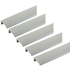 SOTECH Blankett Jane Furniture Handles 150 mm Matt Chrome Kitchen Handles Back Screw Handles Cabinet Handles Set of 5